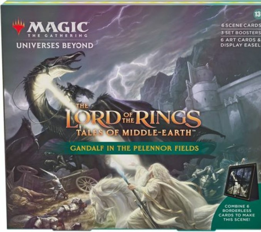 Wizards of the Coast Magic Series | Magic: Lotr Holiday Scene Box - Gandalf In The Pelennor Fields