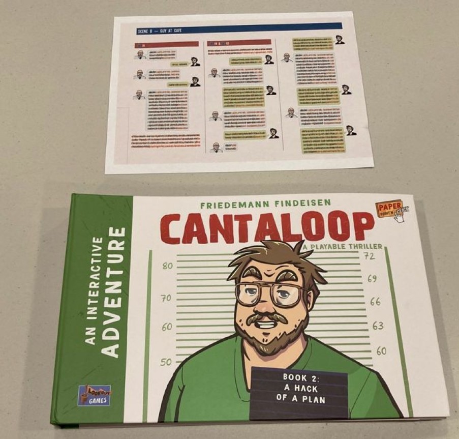 Lookout Spiele 1 Persoonspellen (Solo) | Cantaloop Book 2