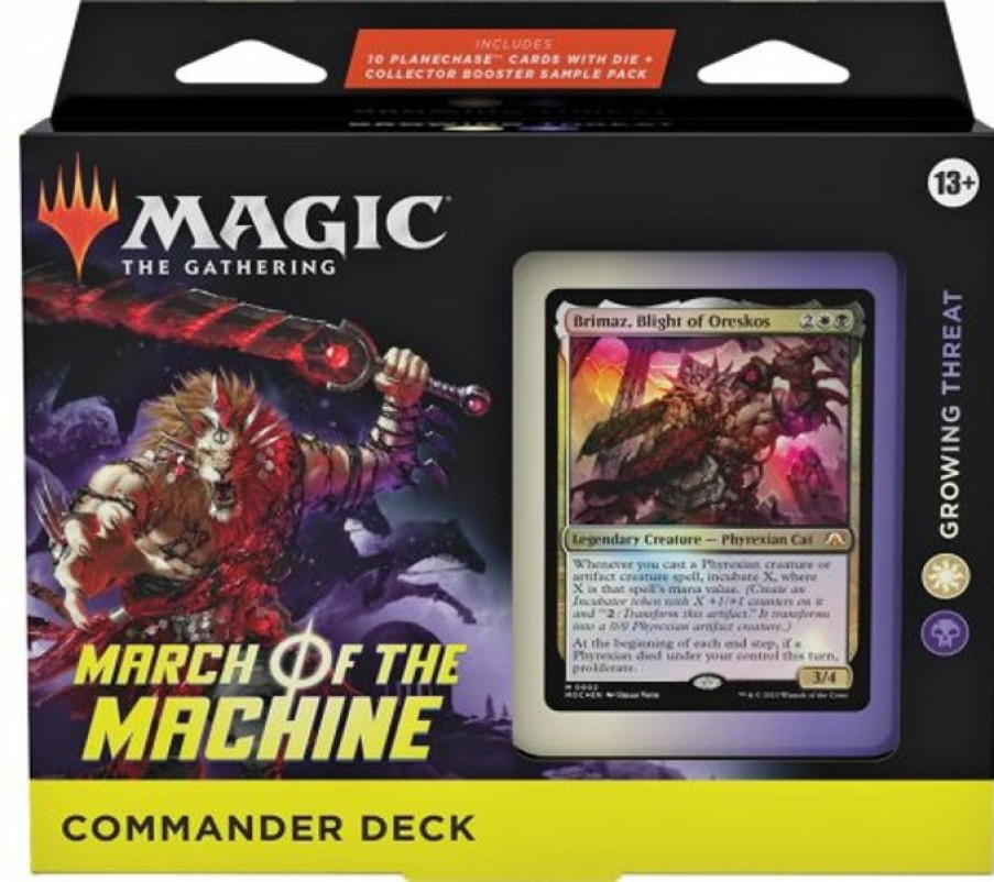 Wizards of the Coast Magic Series | Magic: March Of The Machine: Commander - Growing Threat