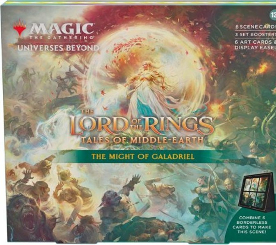 Wizards of the Coast Magic Series | Magic: Lotr Holiday Scene Box - The Might Of Galadriel