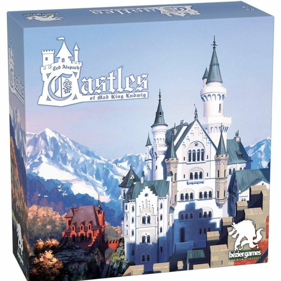 Bézier Games Tweede Kans | Castles Of Mad King Ludwig - Second Edition Expantions (Bovenkant Ingedeukt En Gescheurd)