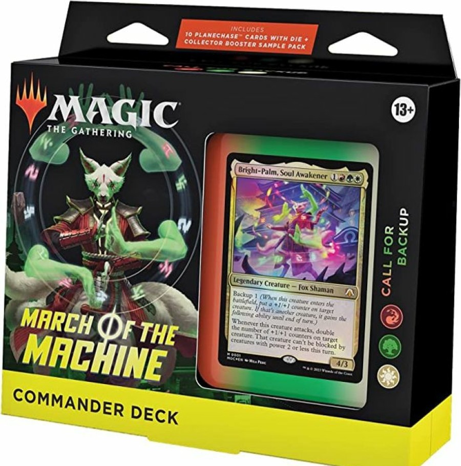 Wizards of the Coast Magic Series | Magic: March Of The Machine: Commander - Call For Backup