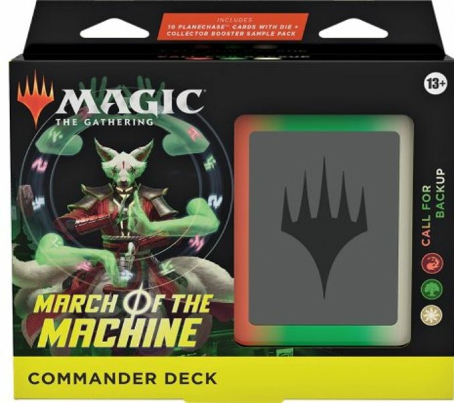 Wizards of the Coast Magic Series | Magic: March Of The Machine: Commander - Call For Backup