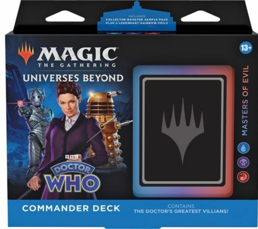 Wizards of the Coast Magic Series | Magic: Doctor Who Commander Deck - Masters Of Evil