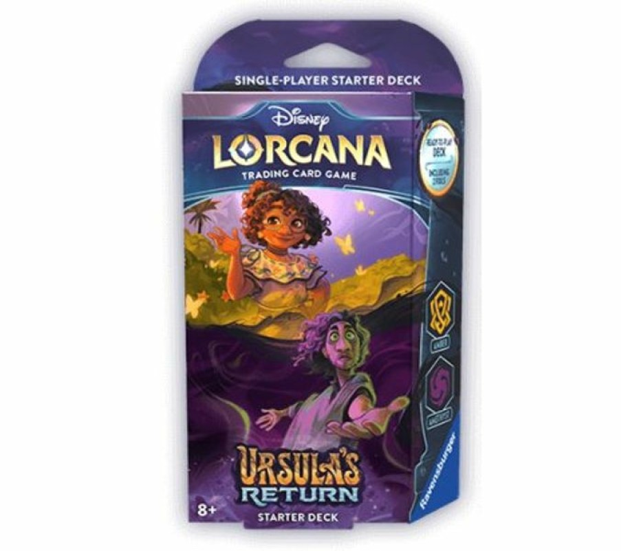 Ravensburger Disney Lorcana Series | Lorcana: Ursula'S Return: Starter Deck - Mirabel & Bruno