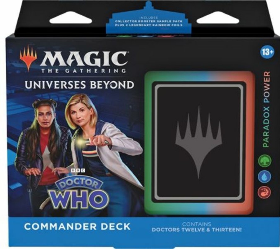 Wizards of the Coast Magic Series | Magic: Doctor Who Commander Deck - Paradox Power