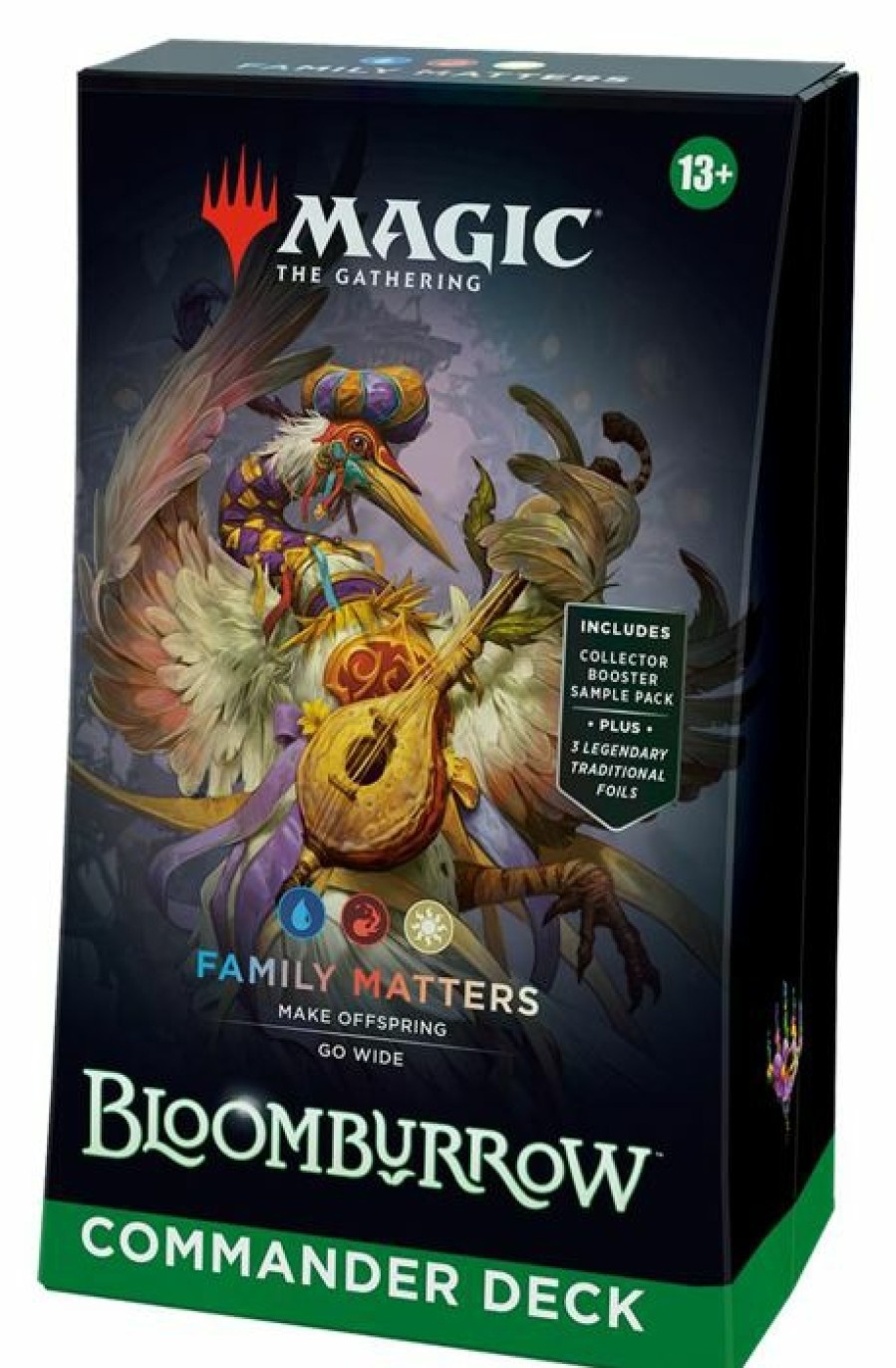 Wizards of the Coast Magic Series | Magic: Bloomburrow Commander Deck - Family Matters