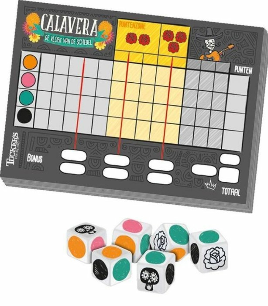 Tucker's Fun Factory Spelonderdelen | Calavera Scoreblok