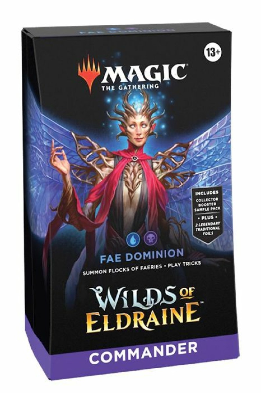 Wizards of the Coast Magic Series | Magic: Wilds Of Eldraine - Commander Deck: Fae Dominion