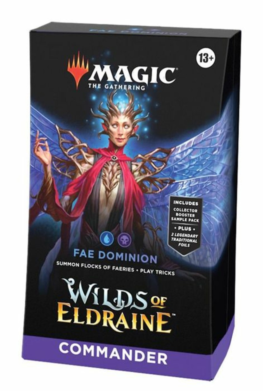 Wizards of the Coast Magic Series | Magic: Wilds Of Eldraine - Commander Deck: Fae Dominion