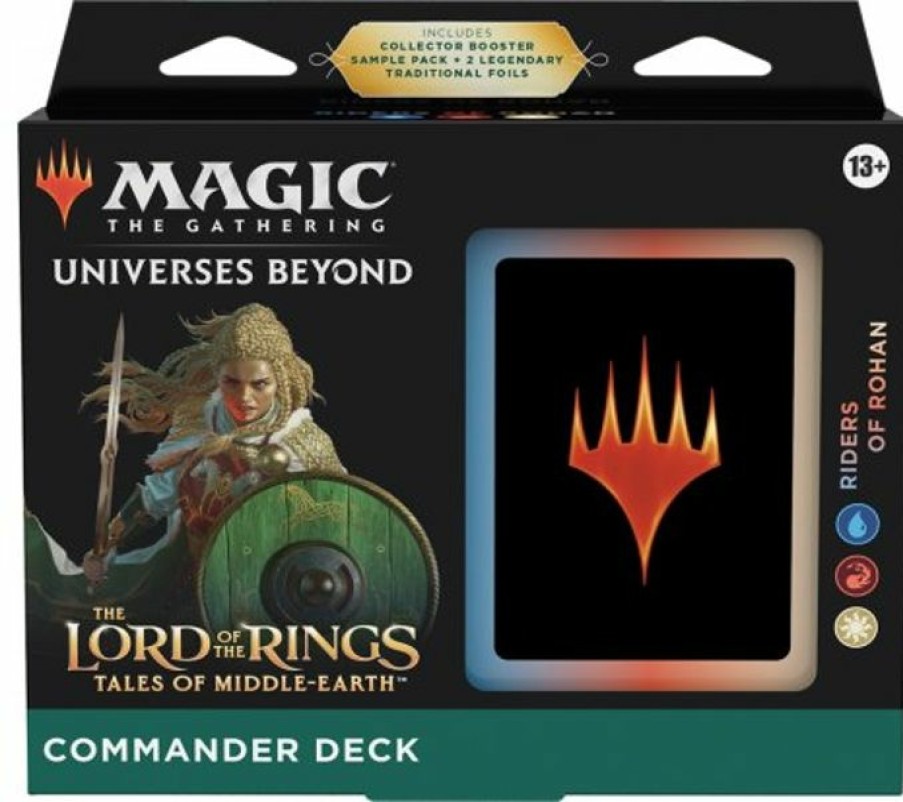 Wizards of the Coast Magic Series | Magic: Lotr - Tales Of Middle-Earth - Commander: Riders Of Rohan