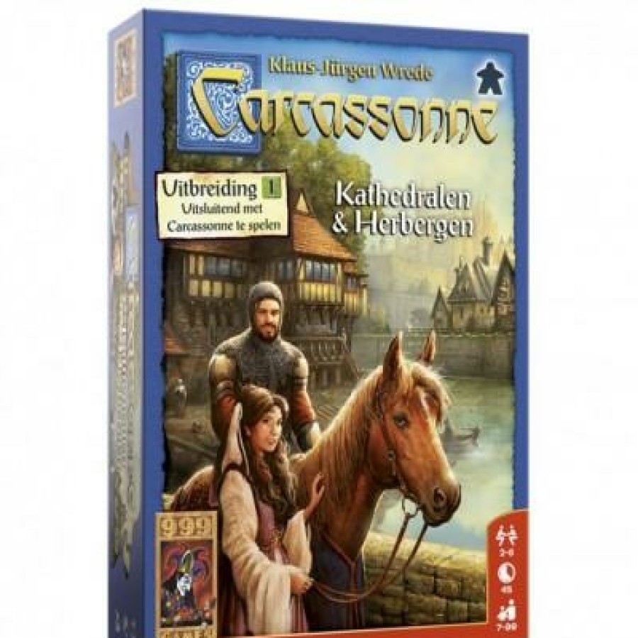 999 Games Carcassonne | Carcassonne Uitbreiding 1: Kathedralen & Herbergen