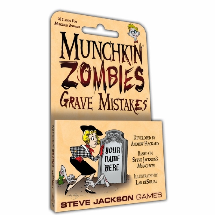 Steve Jackson Games Munchkin | Munchkin Zombies Grave Mistakes