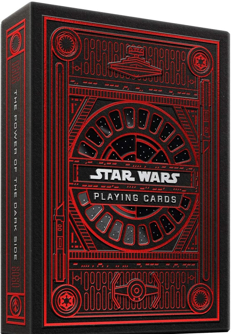 Bicycle Playing Cards Speelkaarten | Pokerkaarten Bicycle Star Wars - Dark Side (Red)