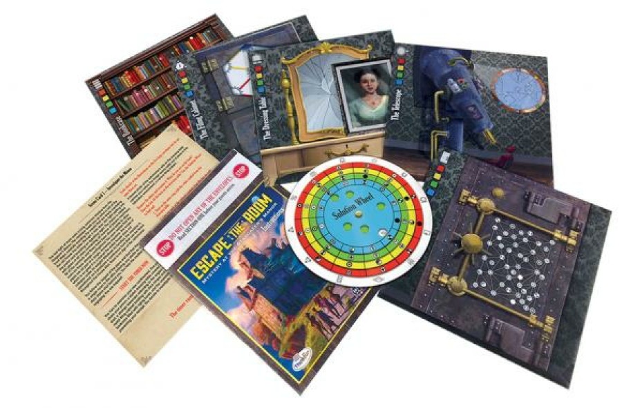 Thinkfun Samenwerking Bordspel | Escape The Room: Mystery At The Stargazer'S Manor