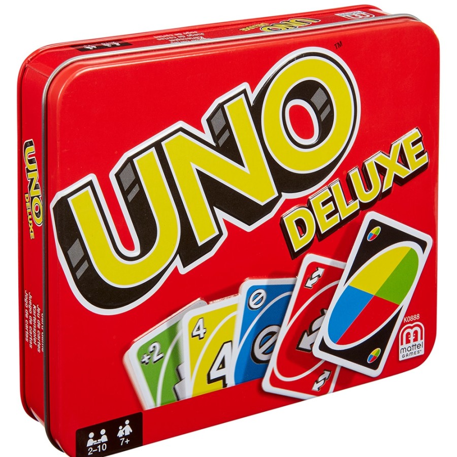 Mattel Games Kaartspellen | Uno Deluxe Tin - Kaartspel