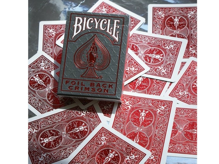 Bicycle Playing Cards Speelkaarten | Pokerkaarten Metallux Red Bicycle