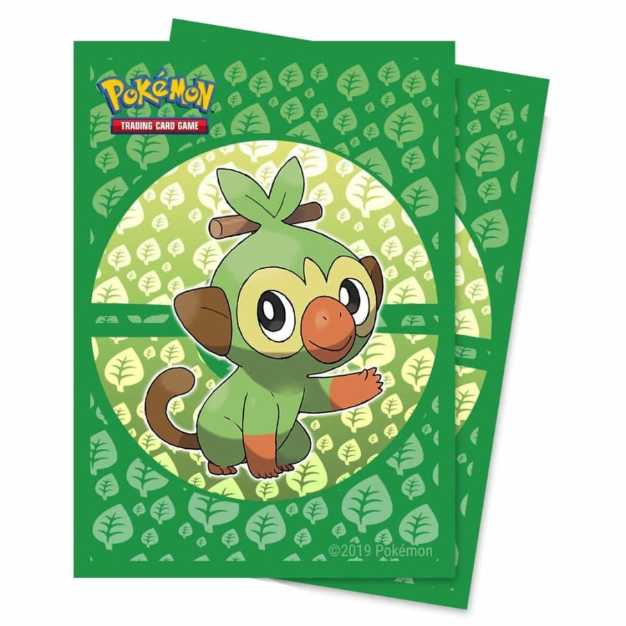 Pokemon Company Sleeves (Standard Size) | Sleeves: Pokemon Sword And Shield Galar Grookey (65Ct)