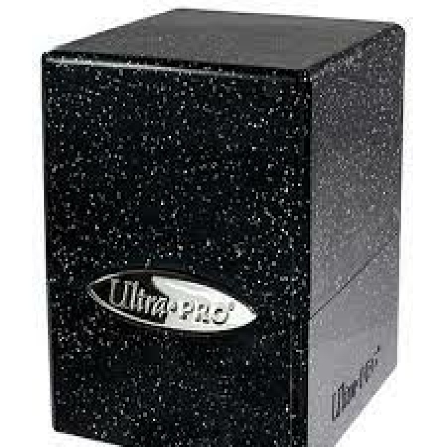 Ultra Pro Deckboxen | Deckbox Satin Cube Glitter Black