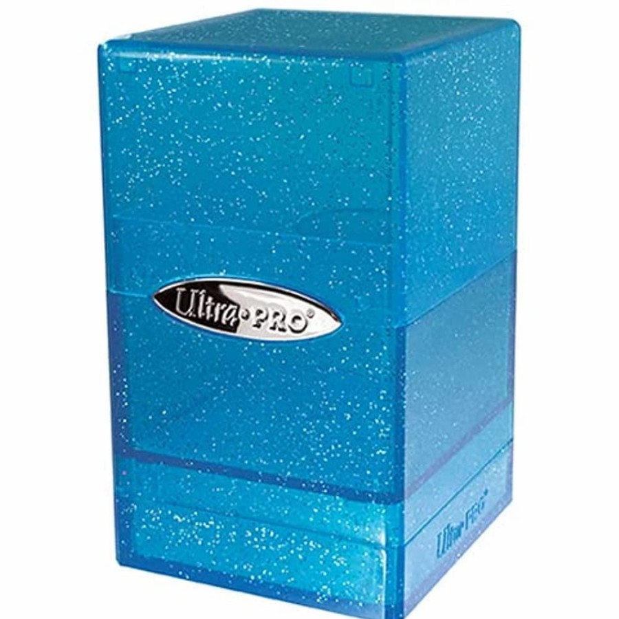 Ultra Pro Deckboxen | Deckbox Satin Tower - Glitter Blue