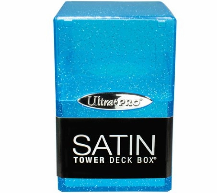 Ultra Pro Deckboxen | Deckbox Satin Tower - Glitter Blue