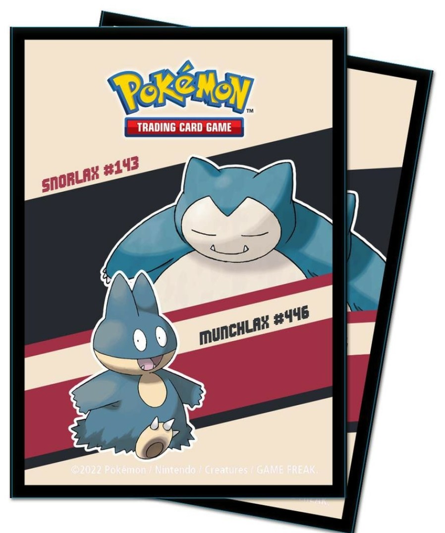 Ultra Pro Sleeves (Standard Size) | Pokemon: Snorlax And Munchlax Sleeves (65 Stuks)