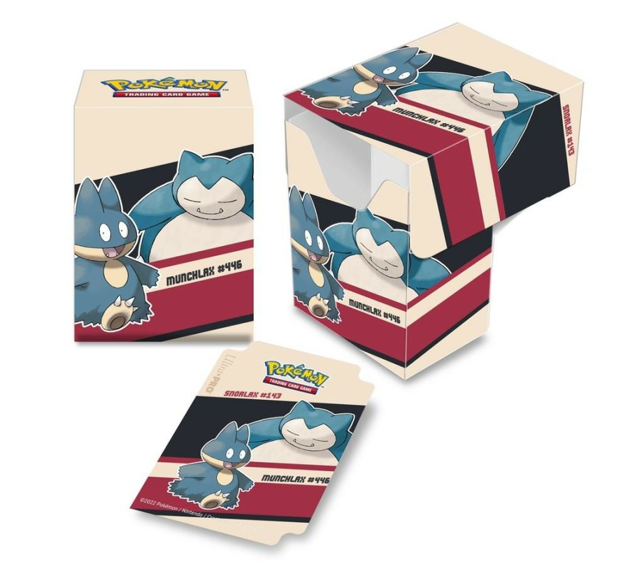 Ultra Pro Deckboxen | Pokemon: Deckbox Snorlax And Muchlax