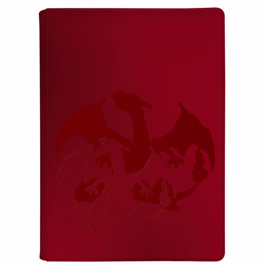 Pokmeon USA Opbergmappen | Pokemon Pro-Binder Zipperd 9-Pocket - Charizard Elite Serie