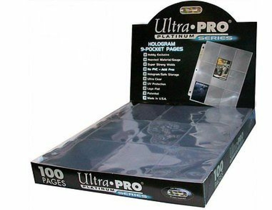 Ultra Pro Opbergmappen | Nine Pocket Page Platinum Displaybox