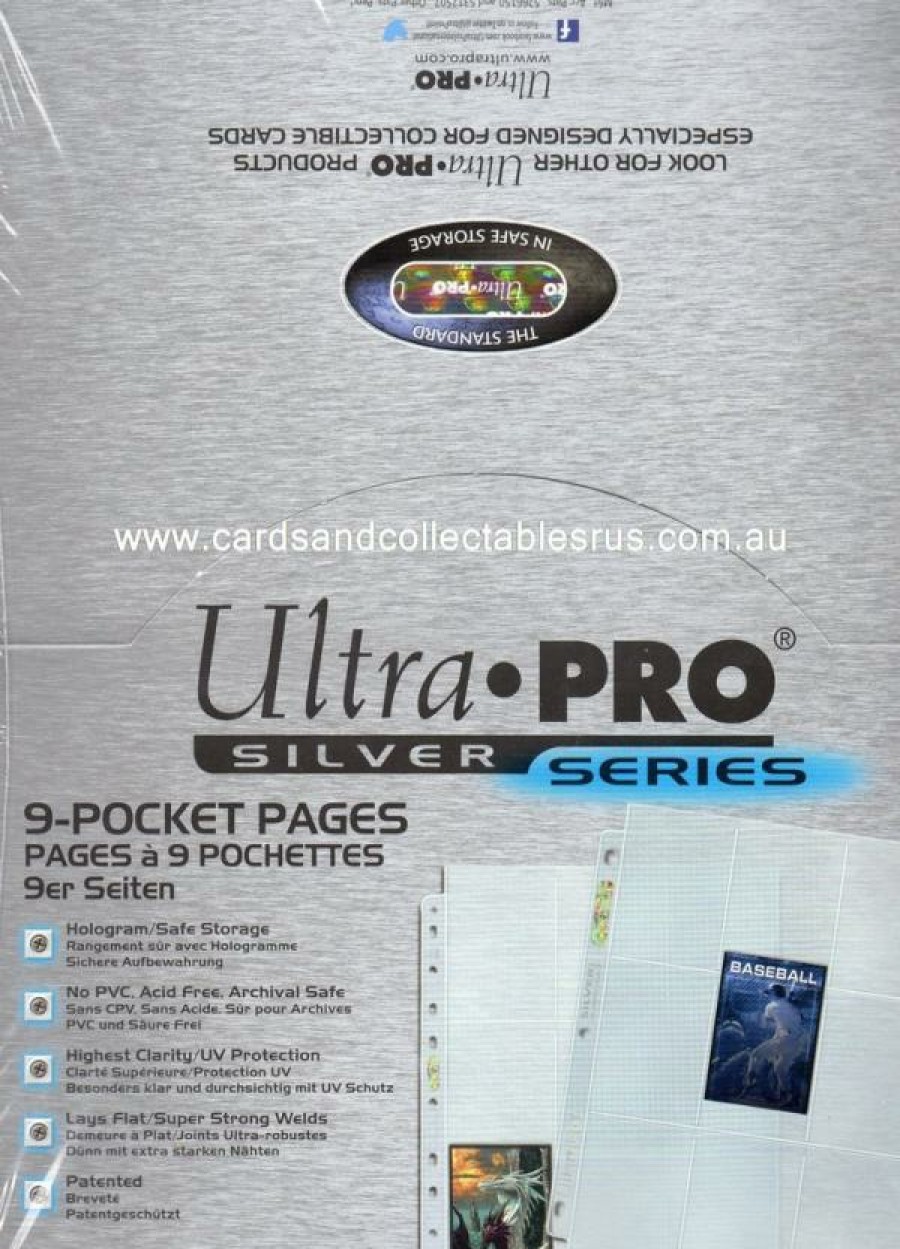 Ultra Pro Opbergmappen | Hologram Pages Silver 9-Pocket - Box