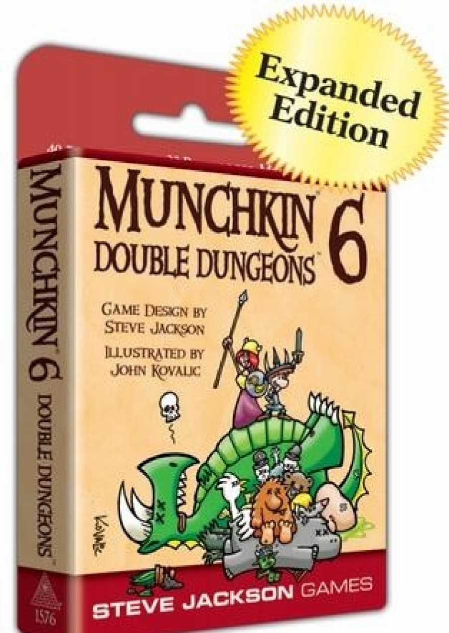 Steve Jackson Games Kaartspellen | Munchkin 6 - Double Dungeons