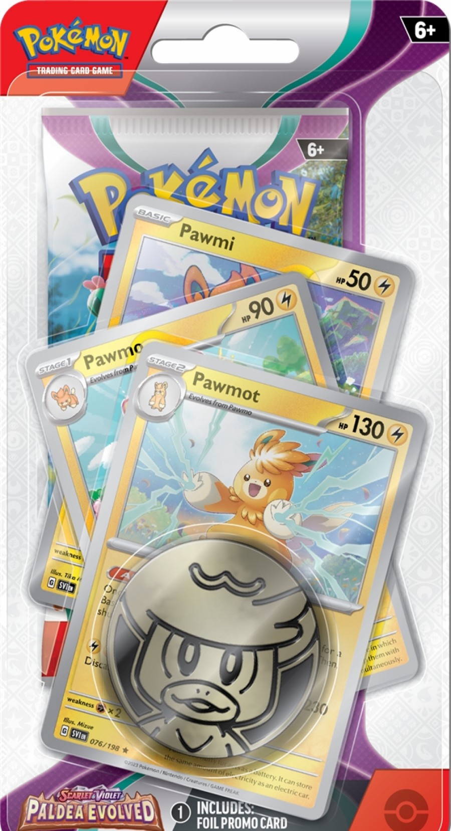 Pokemon USA Pokemon Series | Pokemon: Sv Paldea Evolved Premium Check - Pawmot