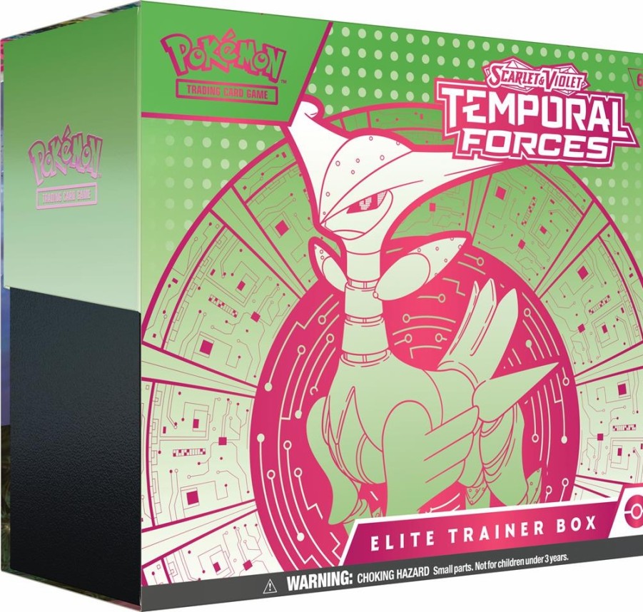 Pokemon USA Pokemon Series | Pokemon Temporal Forces Elite Trainer Box - Iron Leaves