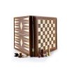 Manopoulou Hout | Schaak/ Backgammon 2 In 1 Combo (Small)