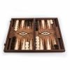 Manopoulou Hout | Backgammon: Walnut Burl - Small