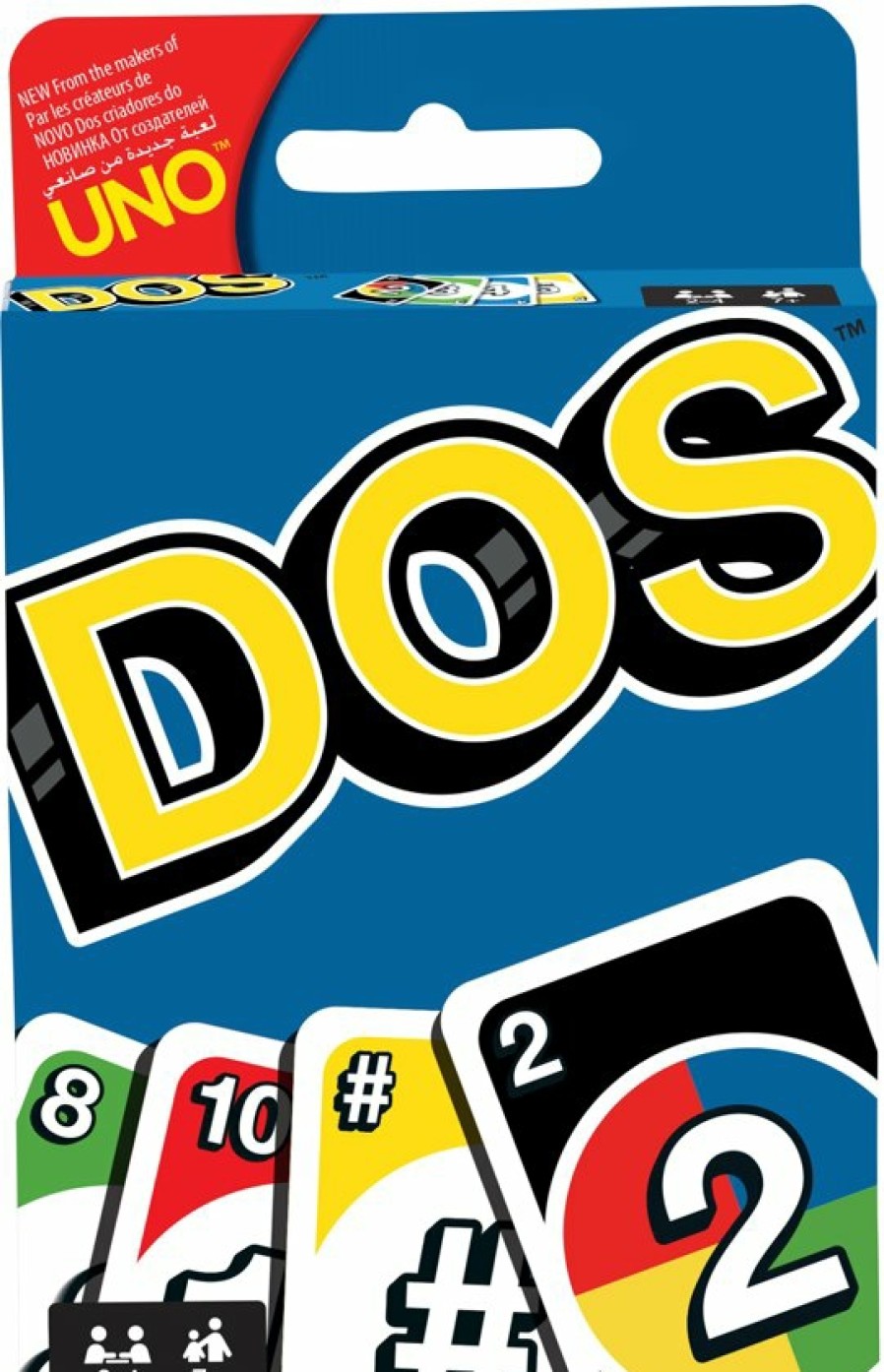 Mattel Games Kaartspellen | Uno: Dos - Kaartspel