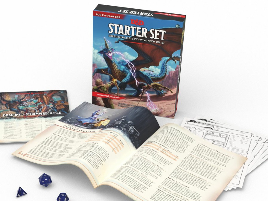 Wizards of the Coast Core Books | D&D Dragons Of Stormwreck Isle Starter Set