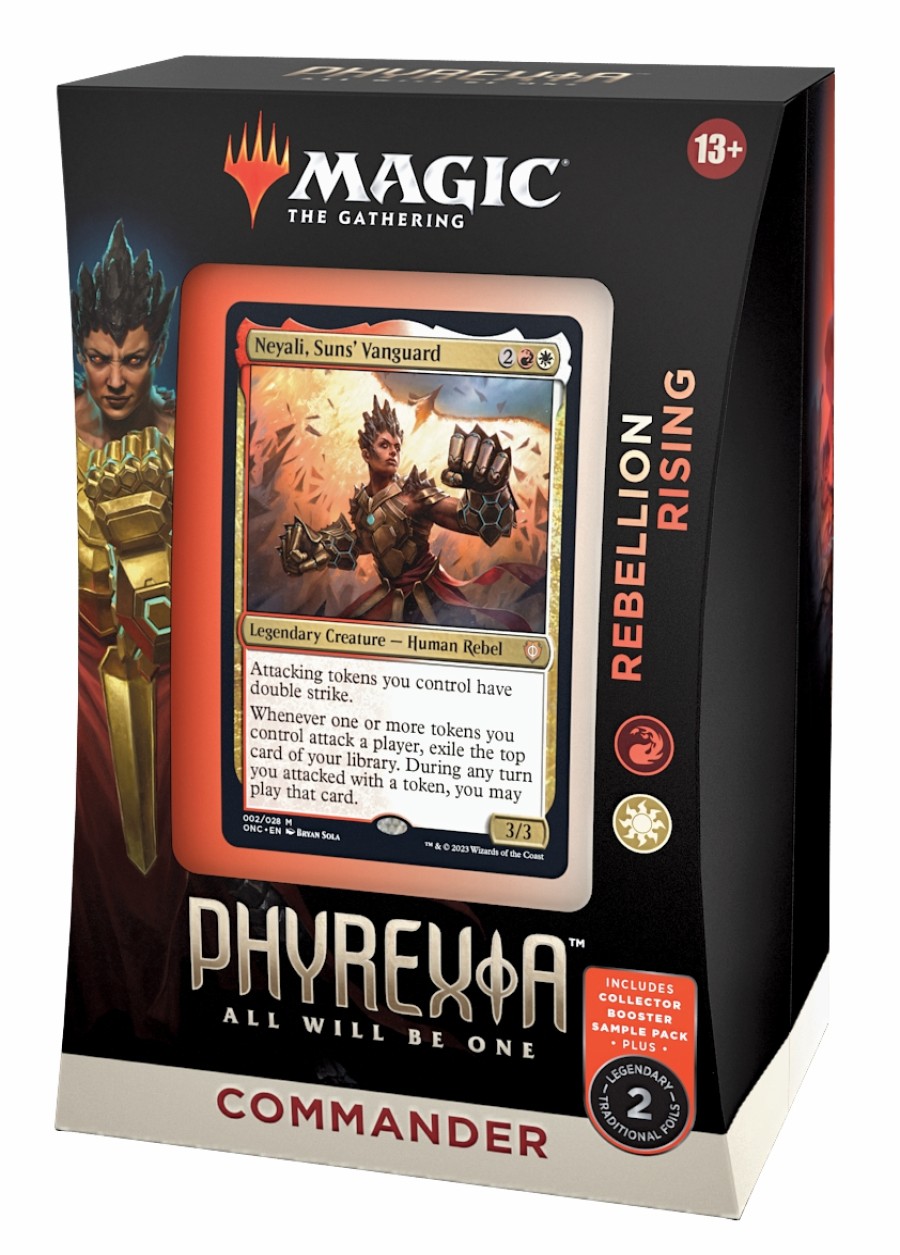 Wizards of the Coast Magic Series | Magic: Phyrexia All Will Be One - Commander Deck: Rebellion Rising