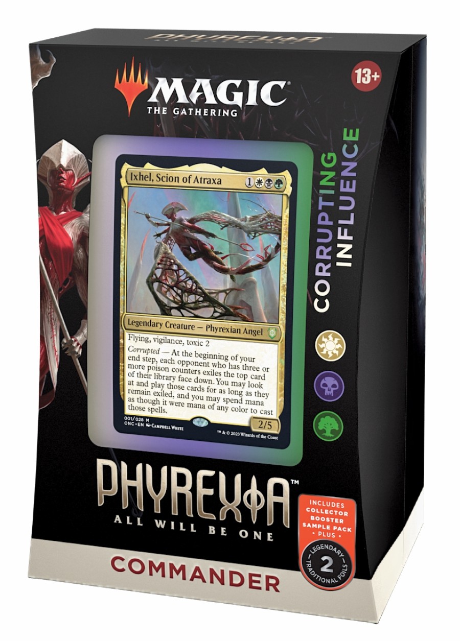 Wizards of the Coast Magic Series | Magic: Phyrexia All Will Be One - Commander Deck: Corrupting Influence