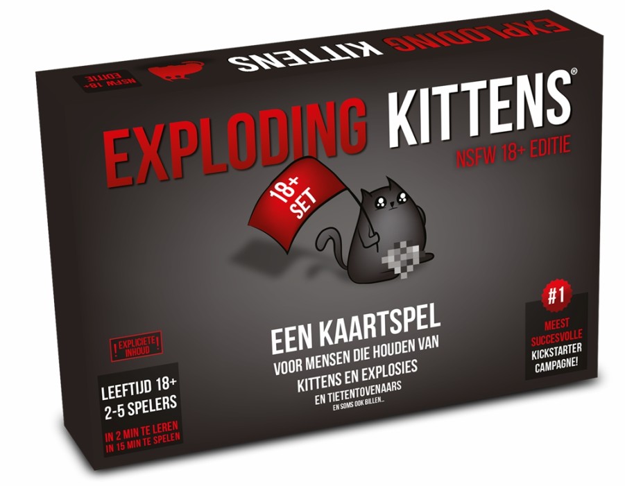 Exploding Kittens Kaartspellen | Exploding Kittens Nsfw 18+ Nl