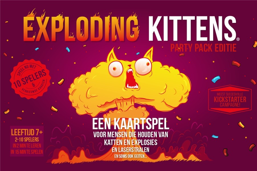 Exploding Kittens Partyspellen | Exploding Kittens Party Pack Nl