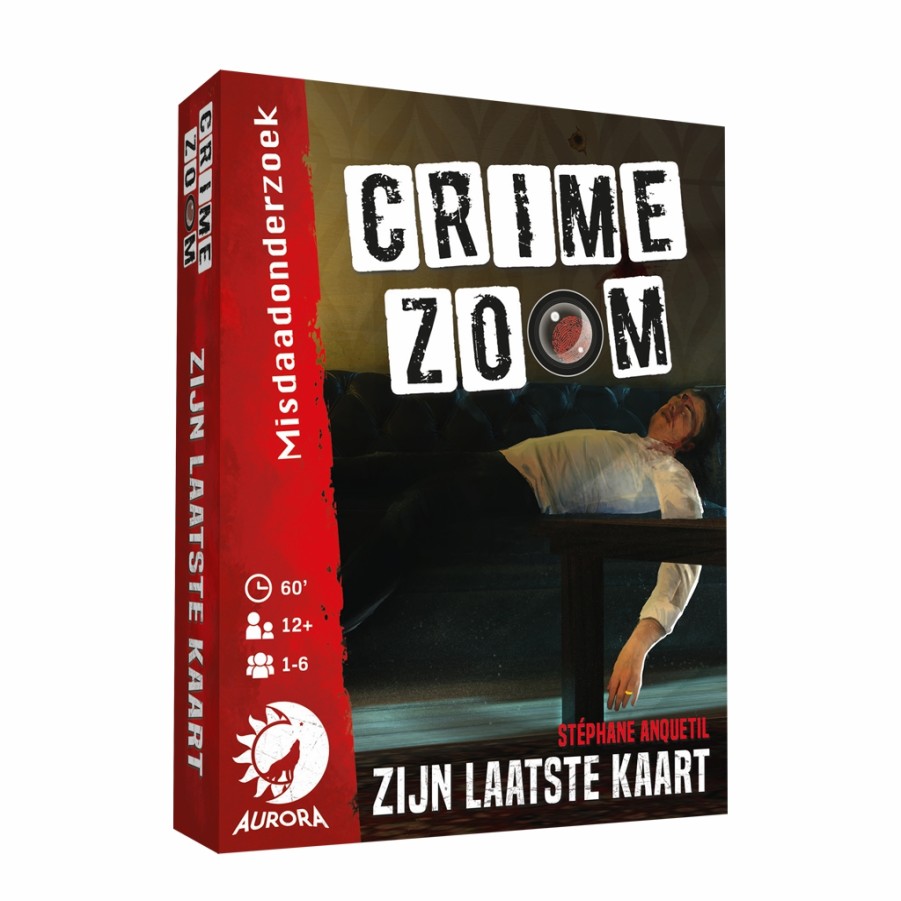 Lucky Duck Games Samenwerking Bordspel | Crime Zoom Case 1 - Zijn Laatste Kaart