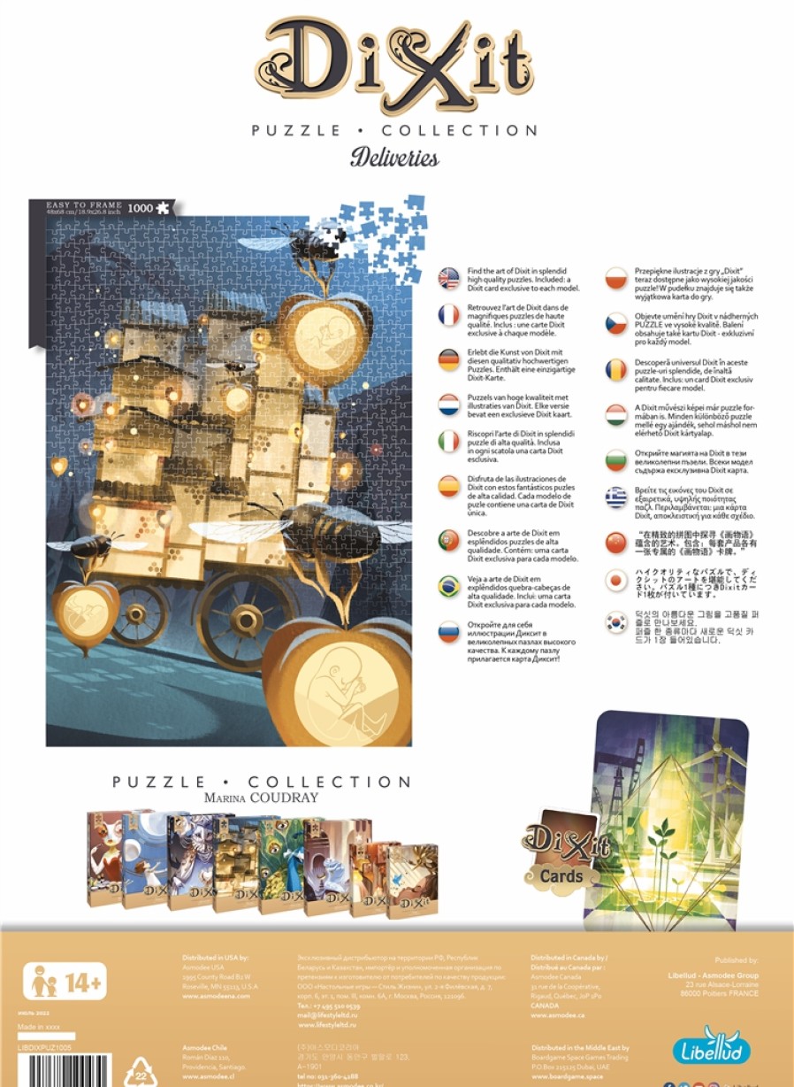 Libellud 1000 Stukjes | Dixit Puzzel Deliveries 1000Pc