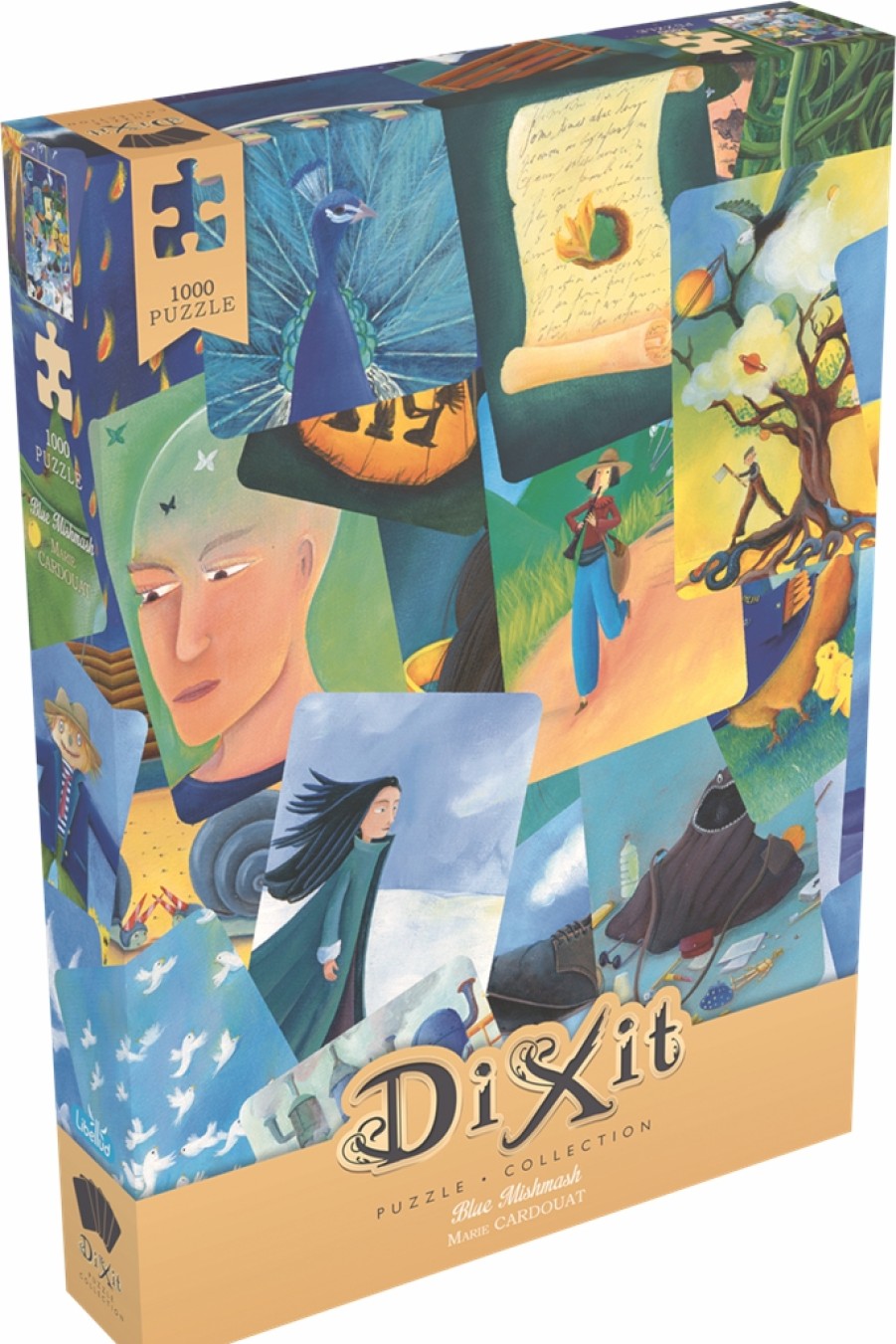 Libellud 1000 Stukjes | Dixit Puzzel Blue Mishmash 1000Pc