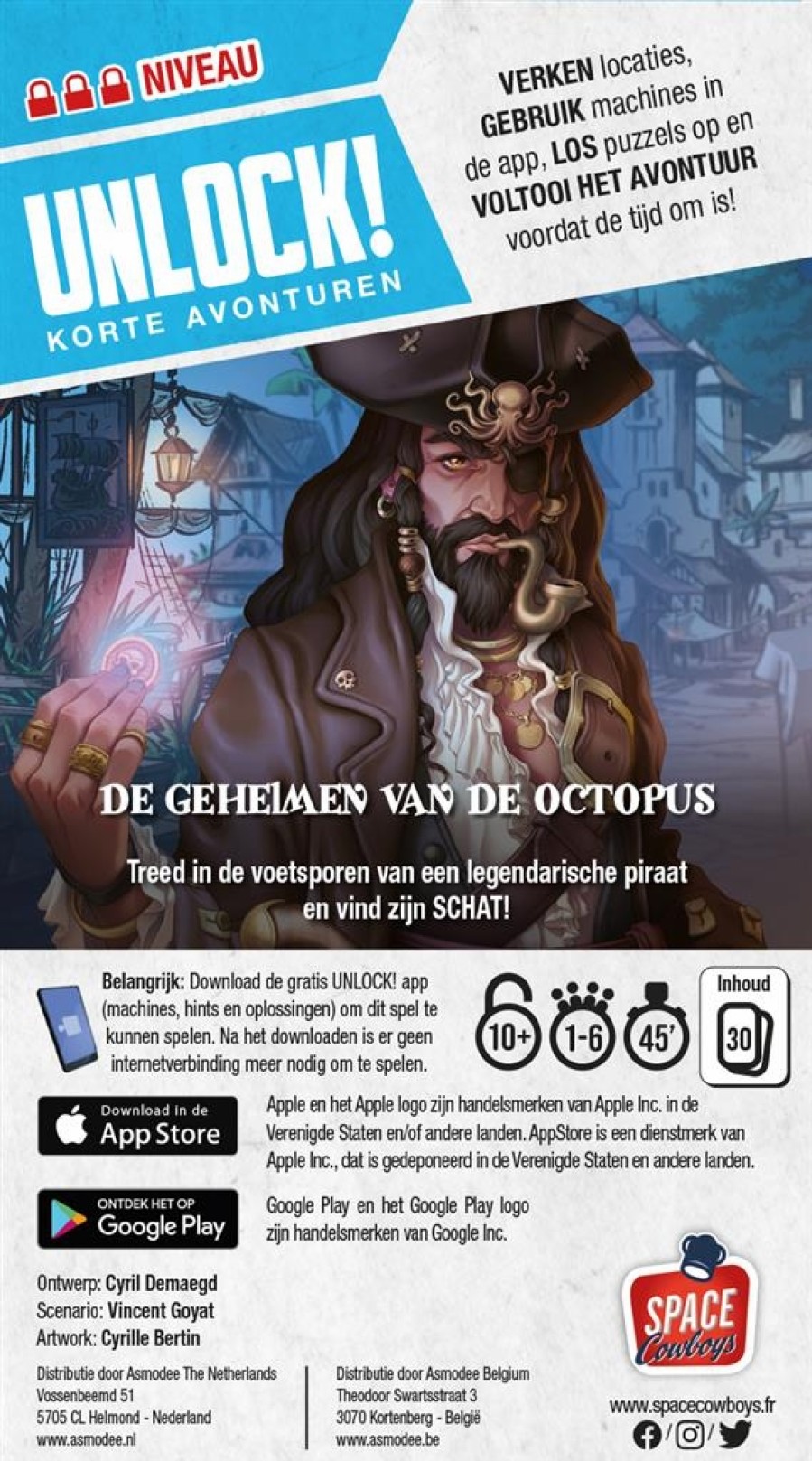 Space Cowboys Unlock | Unlock! Korte Avonturen 6: De Geheimen Van De Octopus