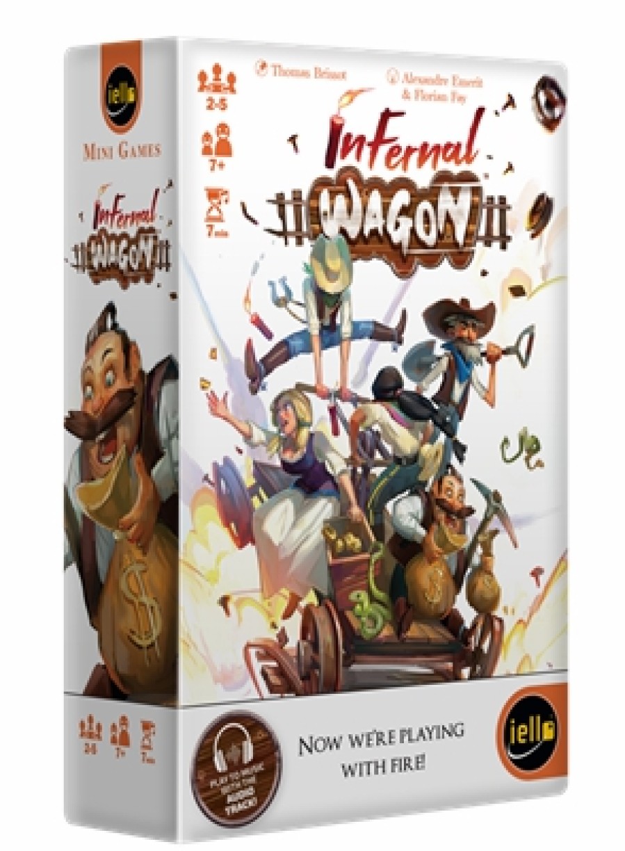 Iello Samenwerking Bordspel | Infernal Wagon - En