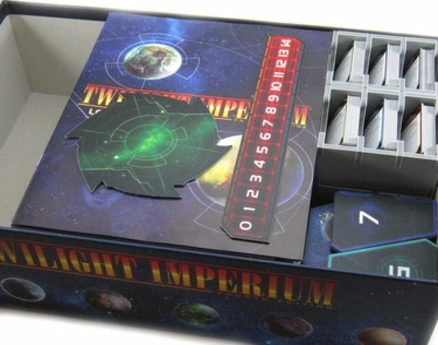 Folded Space Organizers | Twilight Imperium 4 Insert