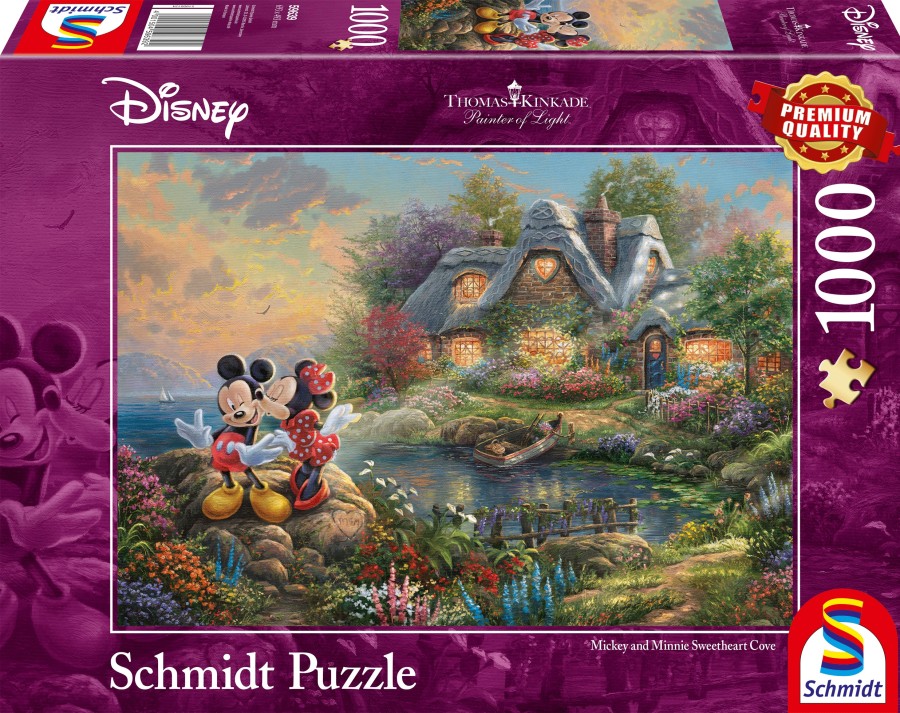 Schmidt 1000 Stukjes | Disney Mickey & Minnie, 1000 Stukjes