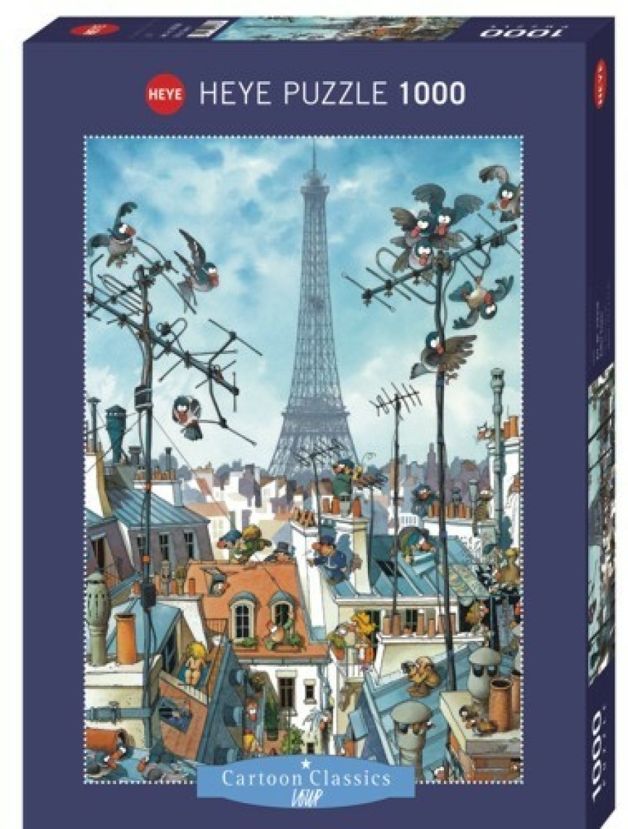 Heye Puzzle 1000 Stukjes | Puzzel Eiffel Tower - 1000 Stukjes