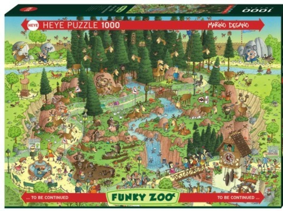 Heye Puzzle 1000 Stukjes | Puzzel Black Forest Habitat - 1000 Stukjes